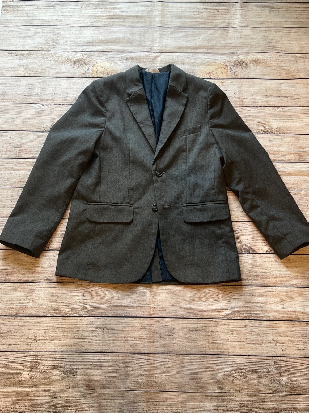 Boys Size 12 Gray Cat & Jack Suit Jacket